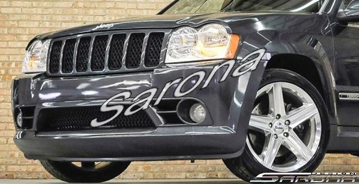 Custom Jeep Grand Cherokee Front Bumper  SUV/SAV/Crossover (2005 - 2007) - $550.00 (Part #JP-002-FB)